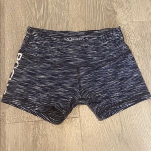 Rogue CrossFit navy short shorts